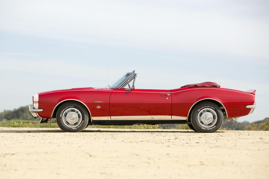  Chevrolet Camaro RS/SS 350 Convertible (12467) 1967 года  (фото 18 из 18)
